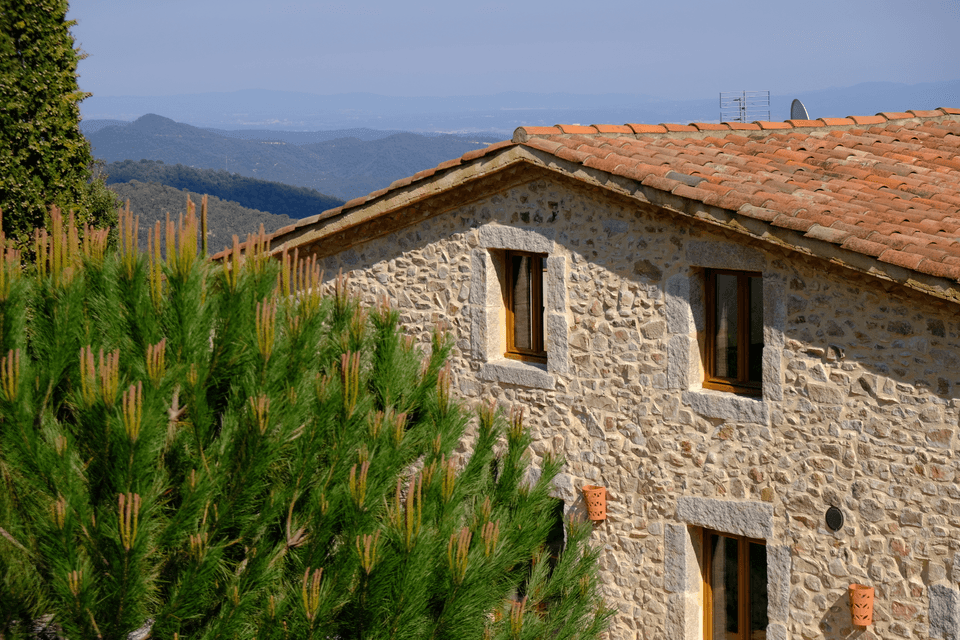 Interior de la masía